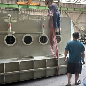 Tháp hấp thụ than hoạt tính