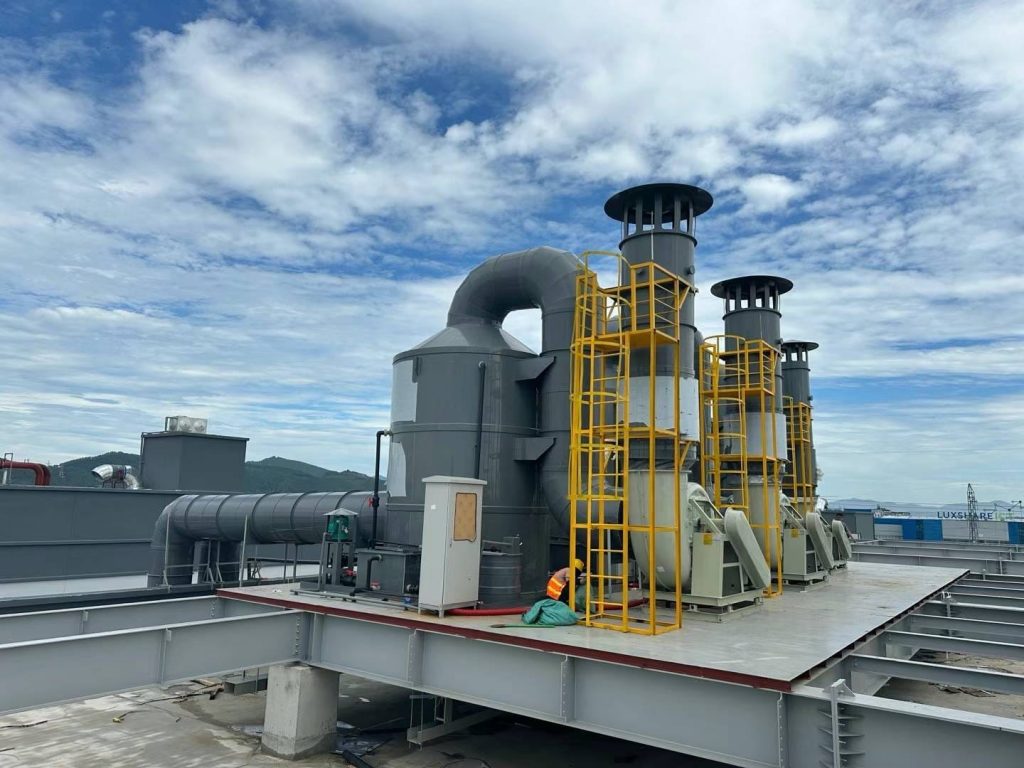 Đầu tư tháp hấp thụ